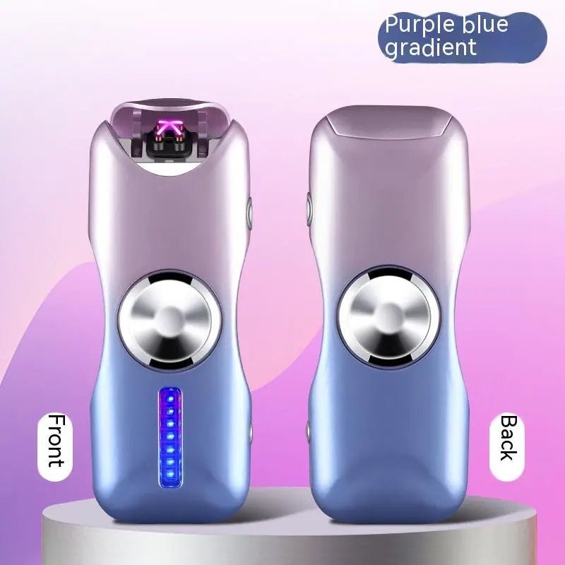 Fidget Spinner Lighter USB Electronic - The Crazies Lighter CollectionPurplish Blue GradientUSB