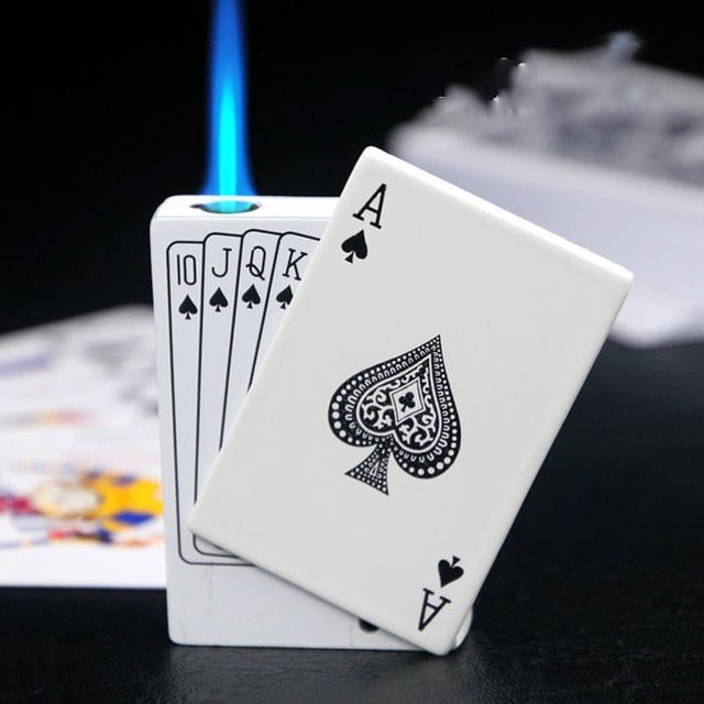 Flame Novel Poker Card Lighter - The Crazies Lighter Collection♠️ Ace of Spades