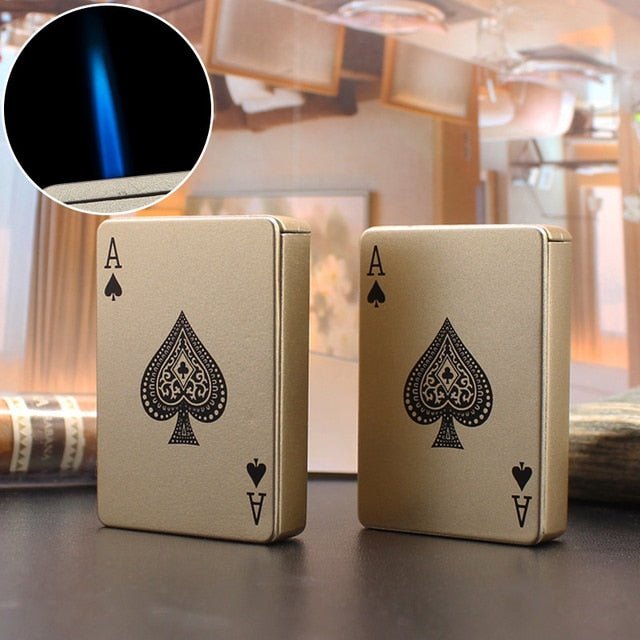 Flame Novel Poker Card Lighter - The Crazies Lighter Collection♠️ Ace of Spades