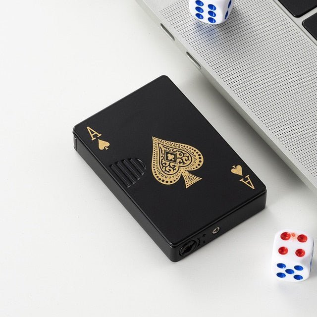 Flame Novel Poker Card Lighter - The Crazies Lighter Collection♠️ Ace of Spades