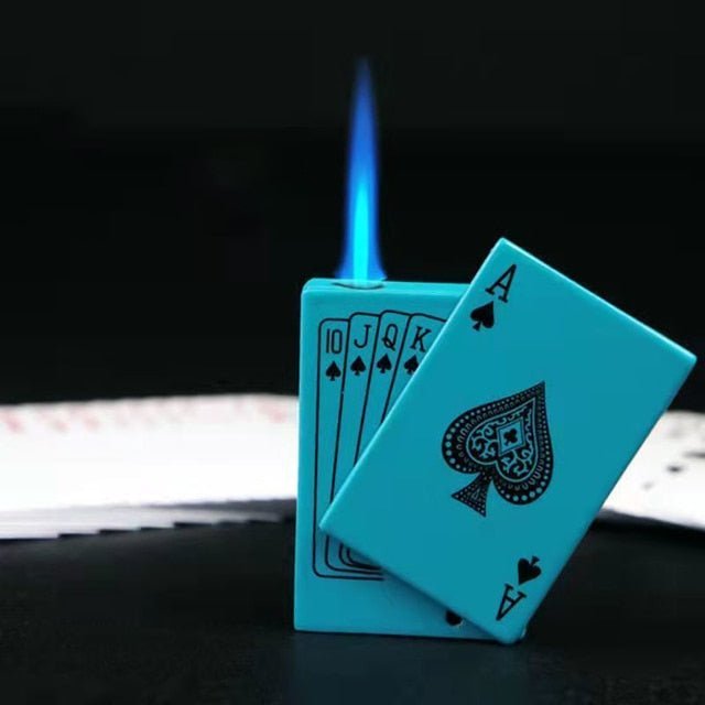 Flame Novel Poker Card Lighter - The Crazies Lighter Collection♠️ Ace of Spades