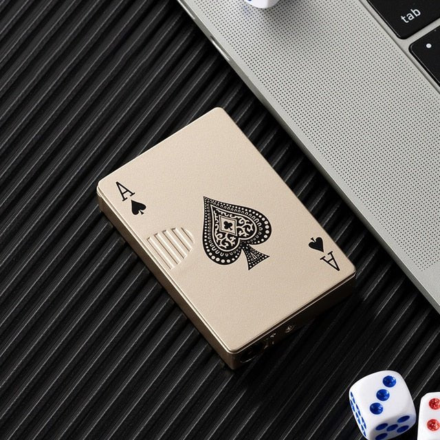 Flame Novel Poker Card Lighter - The Crazies Lighter Collection♠️ Ace of Spades