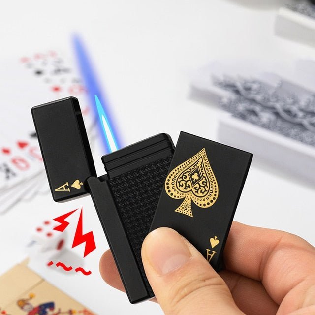 Flame Novel Poker Card Lighter - The Crazies Lighter Collection♠️ Ace of Spades