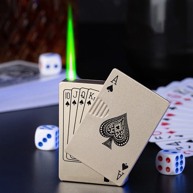 Flame Novel Poker Card Lighter - The Crazies Lighter Collection♠️ Ace of Spades