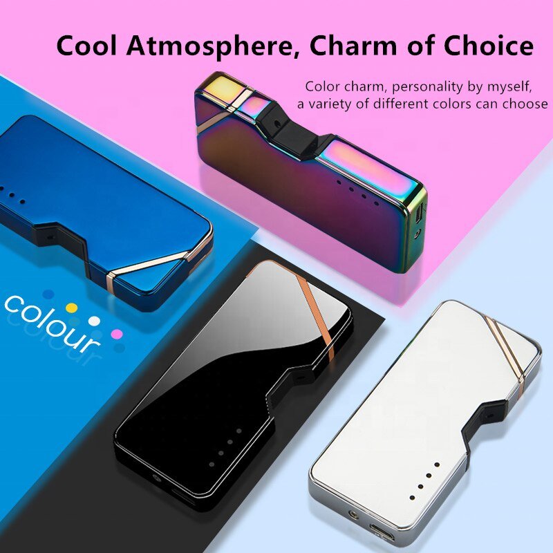 Windproof Rechargeable Flameless plasma Lighter - The Crazies Lighter CollectionBlue Dragon