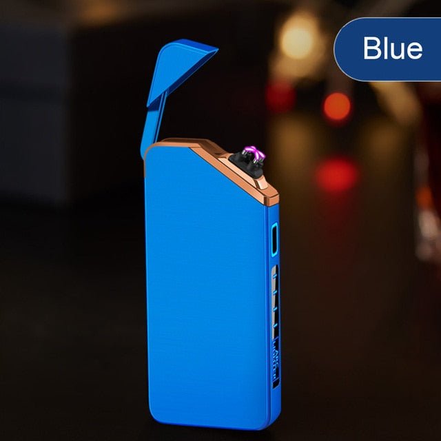 Windproof Rechargeable Flameless plasma Lighter - The Crazies Lighter CollectionBlue Dragon