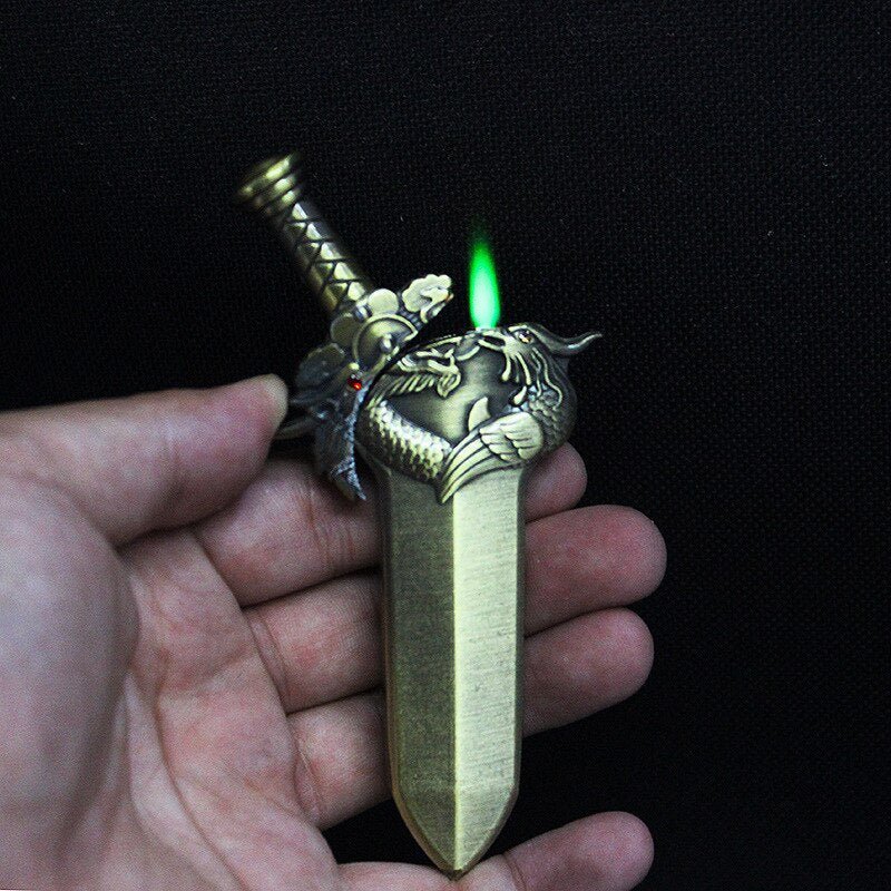 Windproof Sword Lighter - The Crazies Lighter CollectionBronze (Sword)